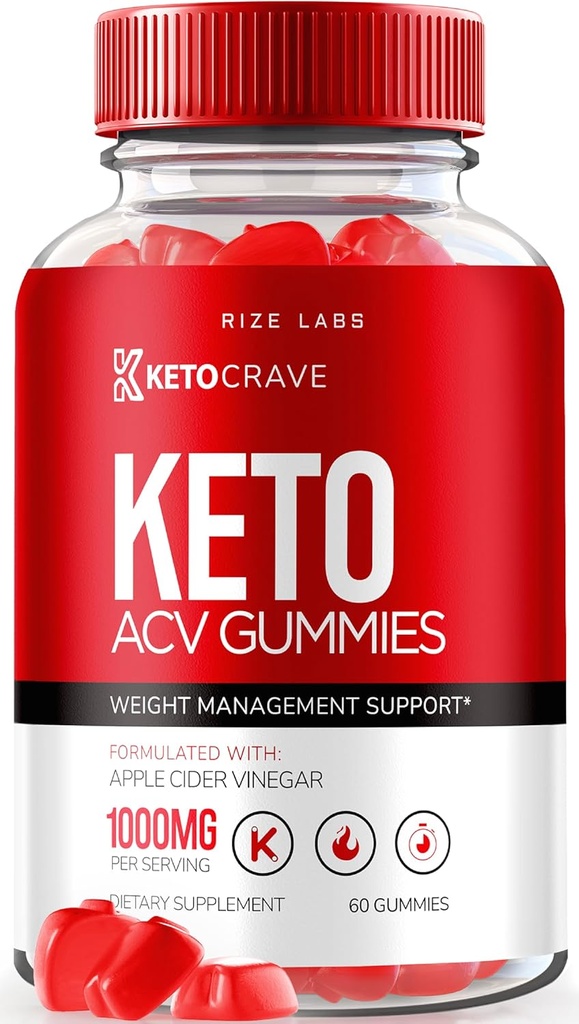 rize laboratorijas Keto Crave Keto ACV Gumijas par Advanced svara zudums, Maksimālais stipruma papildinājums, Gomitas Atsauksmes (60 Gumijas)
