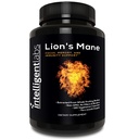 Intelligent Labs Lion’s Mane Sēnes Kapsulas, kas ekstrahētas no Hericium Erinaceus augļaugiem, vismaz 25% Beta Glucans, No Grain Filers, 2-Mēness Supply
