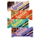 Ignite Bars High Protein Snacks, Low Sugar Protein Snacks, Healthy Snacks for Adults & Kids, Fiber Bar Crispy Treats – Gluten Free, Paleo & Individually Wrapped Power Boost Protein Bars Variety Pack