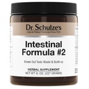 Dr. Schulze intestinal formula #2 - Attīrīšanas papildinājums Colon Health Support - atbalsta ikdienas elimināciju - augu bāzes augu augu papildinājums - bez lipekļa & vegan - 8oz