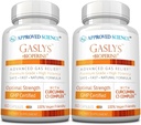 Apstiprināts Science® GaslysTM - Soothe Digestive Tract, Alleviate Gas and Kuņģa krampji - Artichoke Powder, Ginger, Fenhen Seed - 60 Count of 2