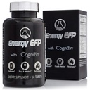 Enerģijas EFP smadzeņu pastiprinātājs - 60Ct Nootropās enerģijas papildinājumi Focus & Stamin with Citicoline, vitamīns B, Ashwagandha, L-Teanine, Ginseng