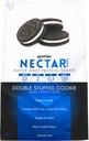 Syntrax Nutrition Nectar konfektes, 100% sūkalu izolāta proteīna pulveris, Double Buffed Cookie, 2 lbs. w / Real Cookie gabali.