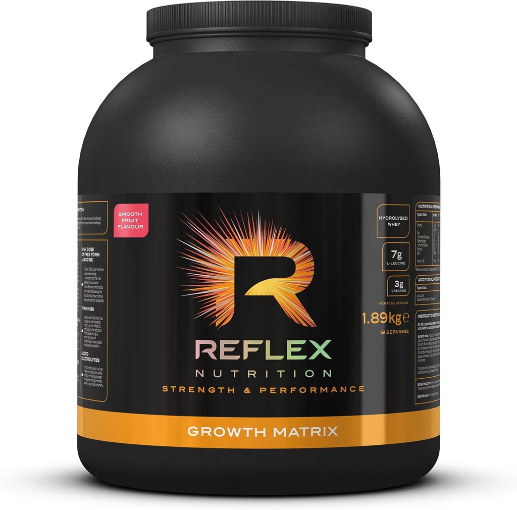 Reflex Nutrition - augšanas matrica (1,89Kg) - gludi augļi