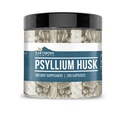 Earthborn Elements Psyllium Husk 200 Kapsulas, tīras un neatšķaidītas, bez piedevām