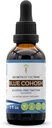 Tribe Blue Cohosh Tincture bezspirta šķidruma ekstrakta noslēpumi (Caulophyllum Thalictroides) Kaltēta sakne (2 FL OZ)
