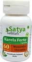 Bitter Melon Forte Capsules 500 mg. 60 Veg. Capsule - Karela (Momordica Charantia) Extract Capsules vīriešiem un sievietēm - Ayurvedic Herbal Addition/Remedies - 10:1 Forte (1 pudele no 60 kapsulām)