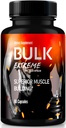 Bulk Extreme Superior Muskuļu ēka Advanced Formula, Bulk Extreme for Lean Muskuļu masa vīriešiem, visi dabas muskuļu celtnieks, vīriešu tabletes fizisko sniegumu, Atsauksmes (60 kapsulas)