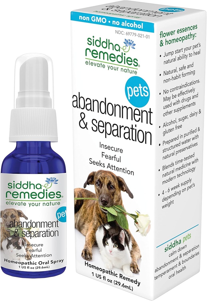 Siddha tiesiskās aizsardzības līdzekļi Atsacīšanās & nošķiršana mājdzīvniekiem ; dabas Homeopātiskā aizsardzība suņiem, kaķi, un dzīvnieki ; protams, palīdz dzīvniekiem ar bailēm un obsessive uzvedības ; atbalsts veselīga neatkarība