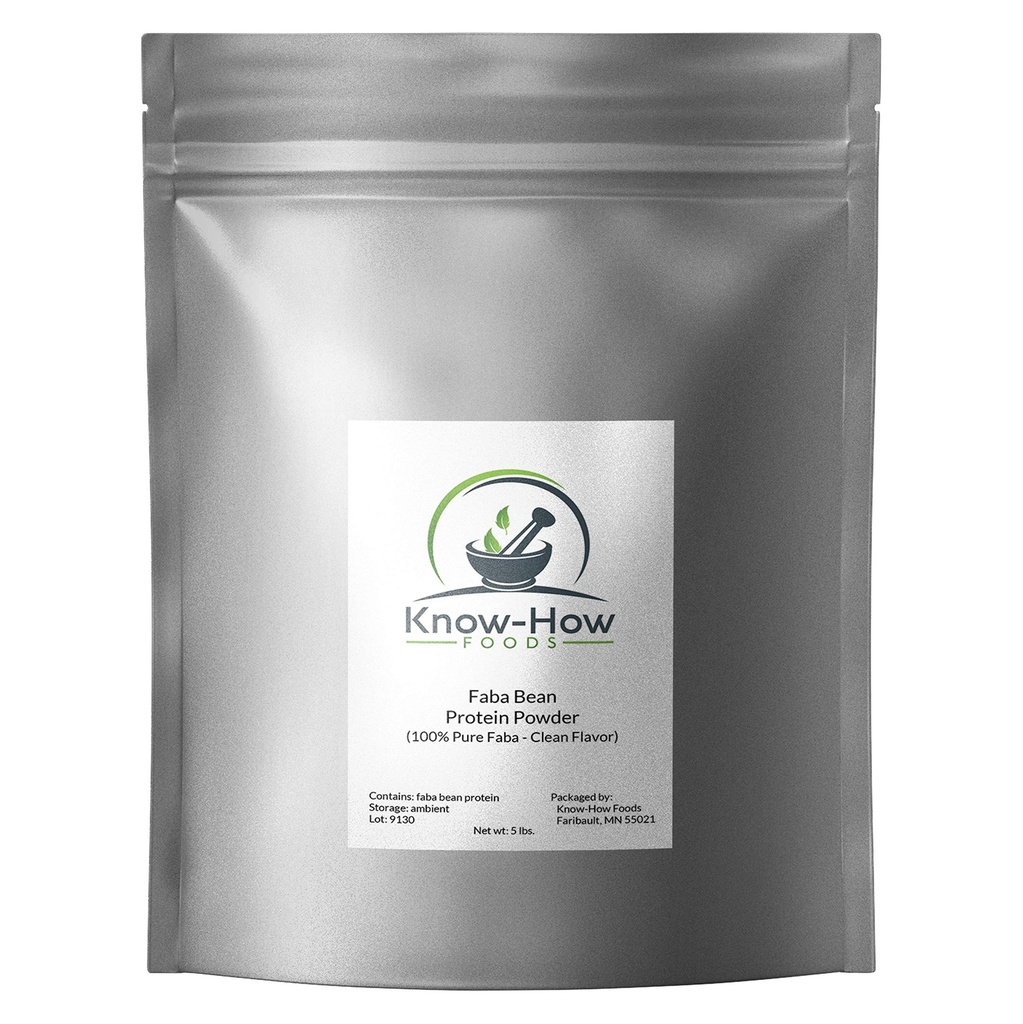 100% Pure Faba Bean Protein Pulveris (5 mārciņas)