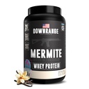 DownRange Mermite sūkalu olbaltumvielu pulveris, post Workout Muskuļu atgūšana un enerģijas atbalsts, Dzēriens Mix Papildinājums ar 20g sūkalu olbaltumvielu, 9g aminoskābe, 30 Kalpo (Vanilla)