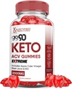 Attaisnotas laboratorijas Go 90 Keto ACV Gummies Extreme 2000MG Go90 Keto Gummies Apple Sidrs Etiķis Formulēts ar granātābolu Bietu sulas pulveris B12 Vegan Non ĢMO 60 Gumijas