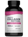 NeoCell Super kolagēns ar C vitamīnu un biotīnu, ādas, matu un nagu piedevas, Ietver antioksidantus, tabletes, 270 Skaits, 1 pudele