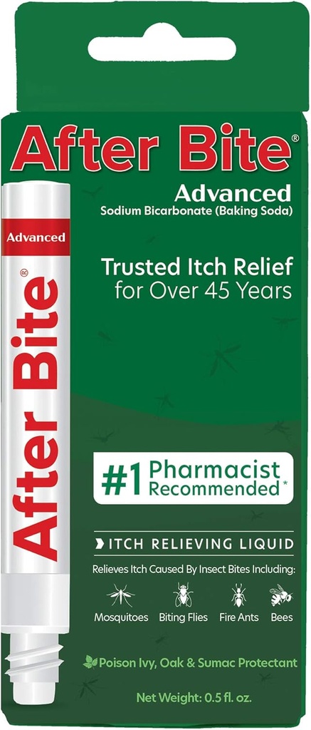 Pēc Bite, farmaceita ieteiktā insektu Bite ārstēšana, 0,5-unces (4 iepakojumi), Multi (006-1030)