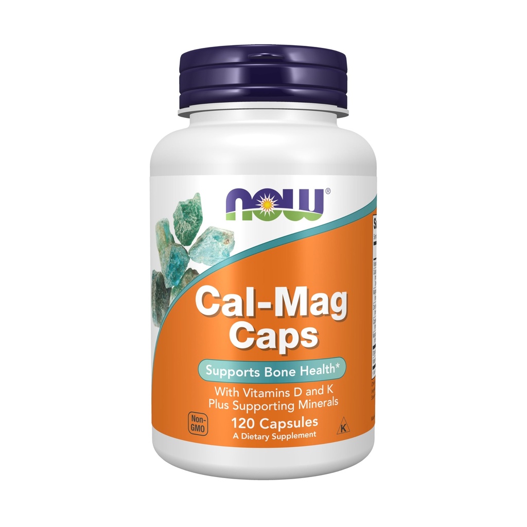 Cal-Mag ar cinku, varu, mangānu un vitamīnu D, 120 kapsulas