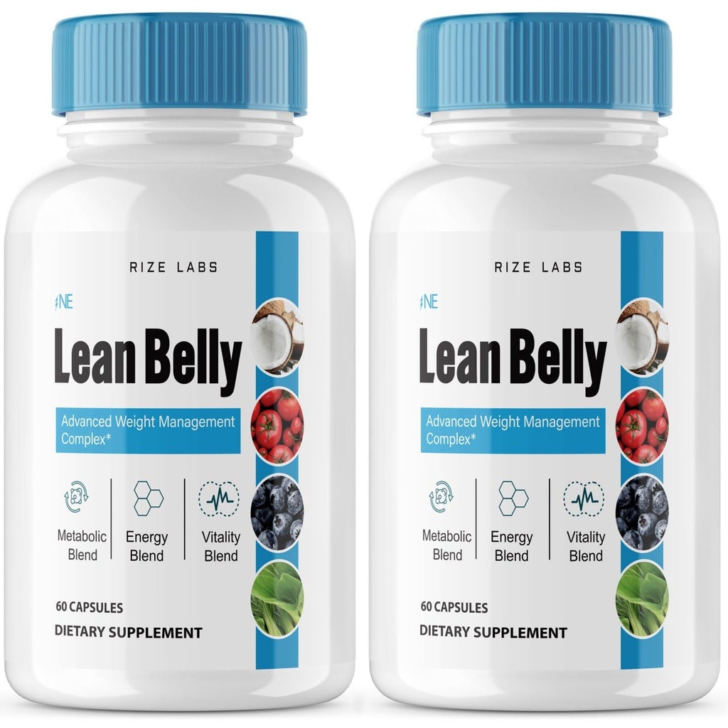 rize laboratorijas (iepakojums no 2 Lean Belly sulas pulvera kapsulas, sulas Formula tabletes Advanced svara zudums, Superfood papildinājums tīrīšanai un Detox, Atsauksmes (120 kapsulas)