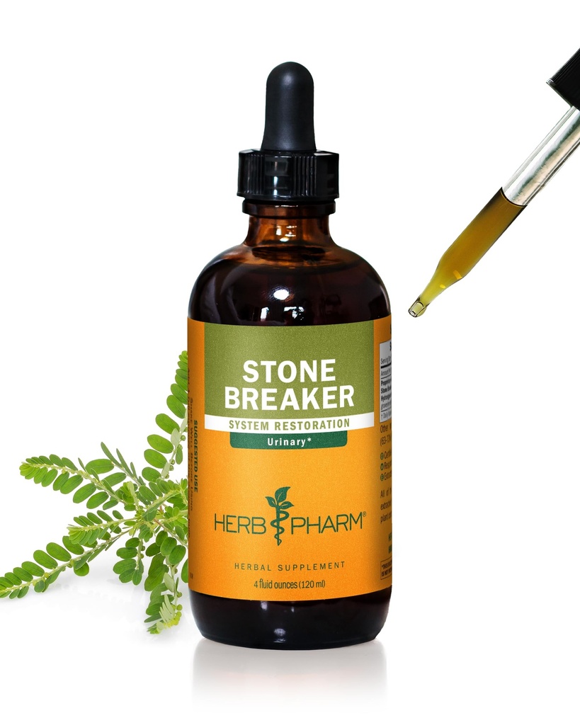 Herb Pharm Stone Breaker (Chanca Piedra) Savienojums urīna sistēmas atbalstam - 4 Ounce