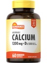 Sundance Calcium 1200 mg ar vitamīnu D3 5000 SV 