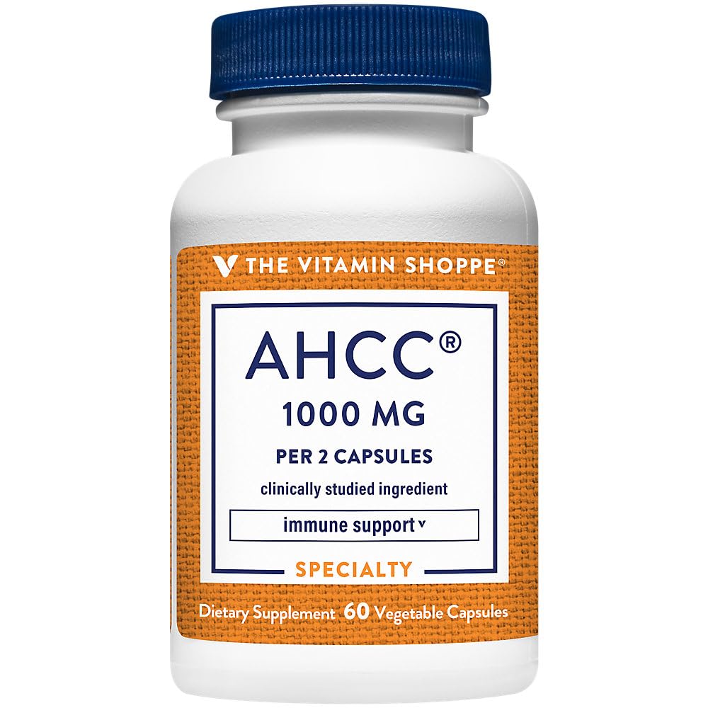 Vitamīna veikals AHCC - 500 MG - imūnsupresīvai terapijai (60 Veggie kapsulas)