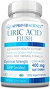Apstiprināts Science® Uric Acid Flush papildinājums ar Folijskābi un Tart Cherry - 180 kapsulas - 3 mēnešu piegādes