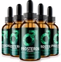 NutraRize (5 Pack) Prosteron pilieni, All-Natural Prostate Health supplement, Premium Vitamīns, lai atbalstītu veselīgu cirkulāciju, Official Prosteron Formula Reviews (150 Servings)