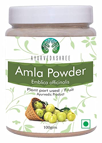 Amla augļu pulveris (Amalaki) 100 Gm - jēls un neĢMO - bagāts ar antioksidantu C vitamīns -Vegāns -100 % Raw no Indijas -- Emblica Officinalis - Indijas ērkšķogas