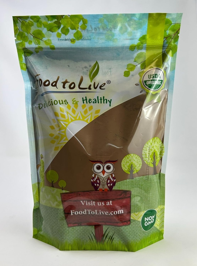 Pārtika Dzīvai Organiska Chaga Sēņu pulveris, 2.5 Dzērieni – visi dabiskie vegan Superfood Immunity un Holistic Wellness. Bagāts ar antioksidantiem un barības vielu iepakojumā. Ne-ĢMO 100% tīrs. Košera