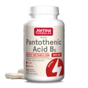 Jarow Formulas Pantothenic Acid B5 500 mg - 100 Veggie Caps - Essential B vitamīns - Enerģijas ražošana un vielmaiņas atbalsts - 100 Servējumi