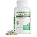 Bronson Ashwagandha Extra Stress & Mood Support with BioPerine - ne ĢMO Formula, 120 Veģetārās kapsulas