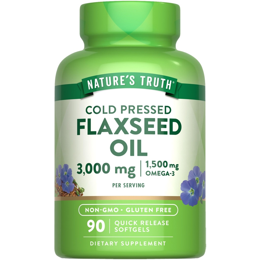 Dabas patiesība Linsēklu eļļa Softgels 