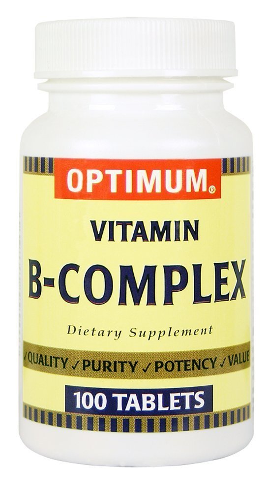 Optimālā B vitamīna kompleksā tablete 100 sn