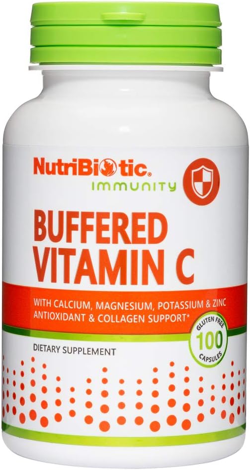 C vitamīns, 500 Mg, 100 Caps; C vitamīns ar kalciju, magniju, kāliju un cinku;
