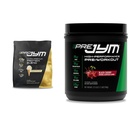 PRO JYM 45 Kalpošana - Taitian Vanilla Bean & PRE JYM 30 Kalpošana - Black Cherry