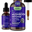 Dzīvnieku Essentials Sēņu aizsardzība - Imūnsistēmas atbalsts suņiem un kaķiem, Dabīgs antioksidants, Sēnes, visiem laikmetiem, Organiskie augi - 2 Fl Oz
