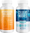 Aura vitamīns Mega Antioksidants Dzelte     - Hidrolizēts kolagēns & AFA Cilvēkšūna 