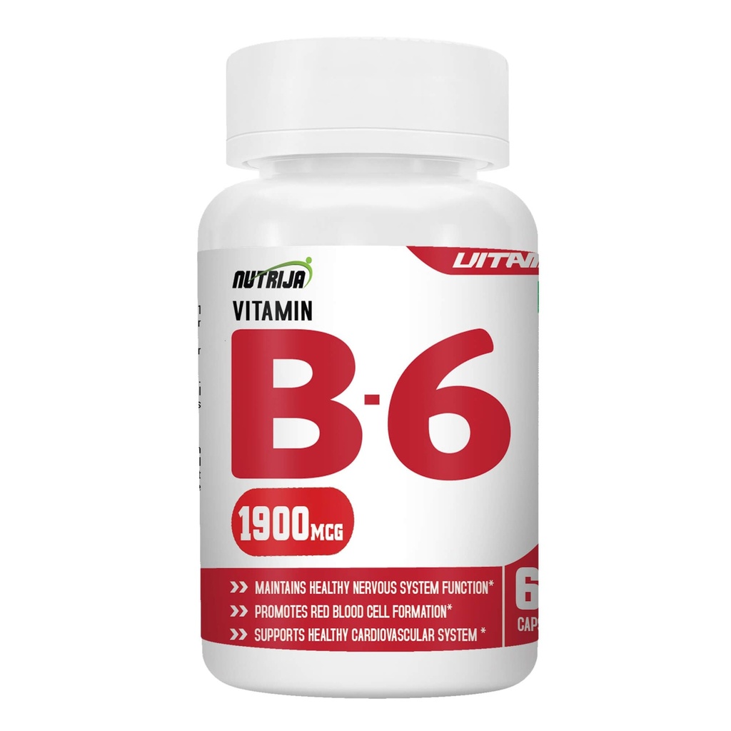 B6 vitamīns Kapsulas (60 kapsulas)
