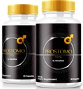 (2 Pack) Prostomo kapsulas - oficiālā formula, lai atbalstītu prostatas Heath, visi dabas papildinājums Regain kontroles un sasniegt vispārējo labsajūtu, Premium Pros Tomo tabletes pārskats (120 kapsulas)
