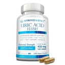 Apstiprināts Science® Uric Acid Flush ar Folic Acid un Tart Cherry - 60 kapsulas - 1 mēnesis Supply