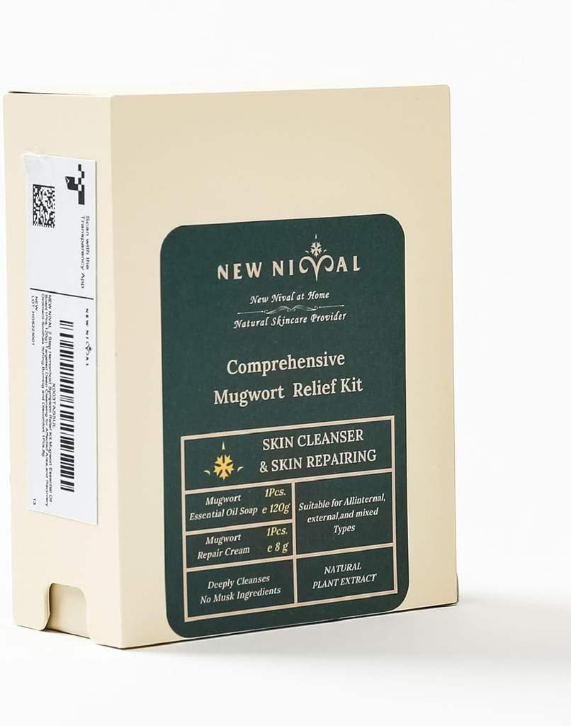 2 Solis Hemorrhoid Symptom Relief Kit.Mugwort Essential Oil Ziepes(1Pcs,120g)-Novērsta dziļa tīrīšana skartajā apgabalā, un atgūšanas Ziedes-nomierina nieze, Burning un diskomforts.1Pcs,8g.