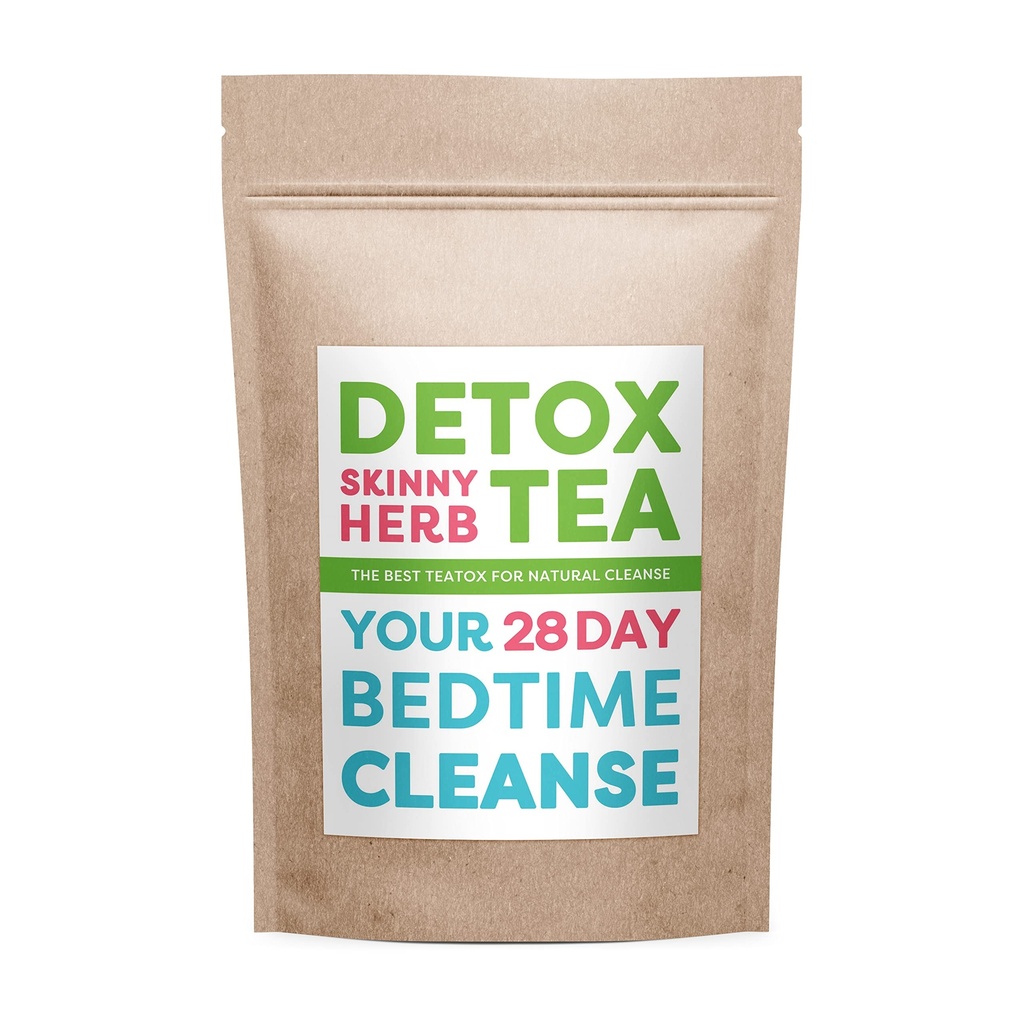 28 dienas Gultas laiks tīrīt: Detox Skinny Herb - efektīva Detox tēja, atbalsts tīrīt, 100% Natural