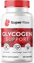 (1 iepakojums) Superplūsmas glikogēns, SuperFlow Glycogen atbalsta kapsulas, Glico Optimizer formula, Dabīgs asinsvada tīrītājs, Premium Super Flow Glycogen atbalsts (60 kapsulas)