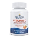 Nordic Naturals C vitamīna Extra Strength Gumies - Tangerine Flavor - 60 Gumijas - 500 mg Vegan C vitamīna Papildinājums - Zema C vitamīna Imūns - Atbalsts - 30 Kalpo