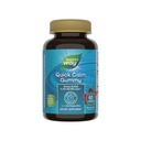 Dabas ceļš Quick Calm Gummies, L-Teanine relaksācijai*, Ātra darbība, Stresa atvieglošana no L-Teanine 30-60 minūšu laikā*, ar Ashwagandha, Vegetarian, Jauktas odzes, 60 Gummijas