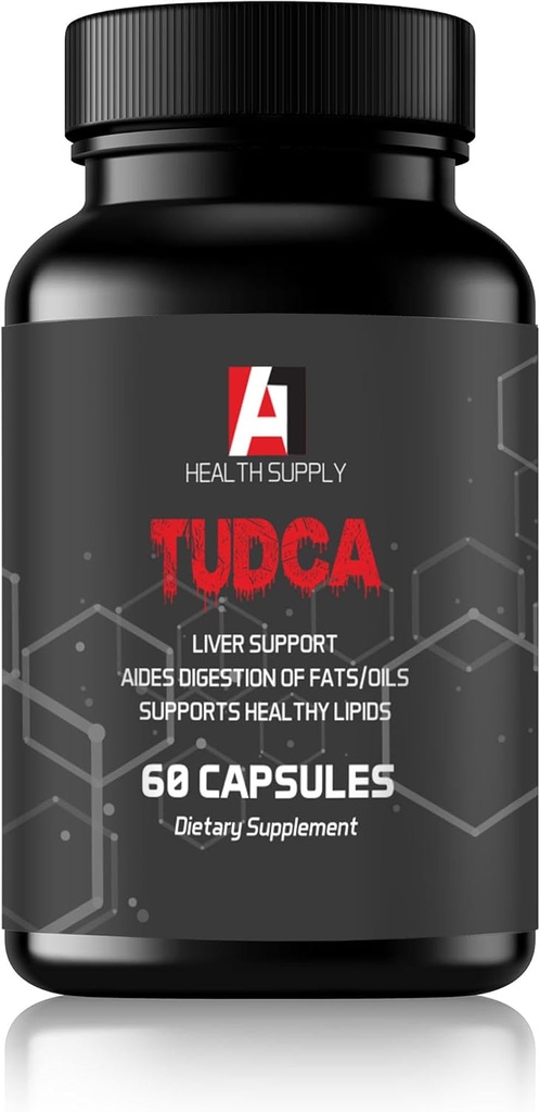 TUDCA 500mg Aknu un žultspūšļa tīrīšanas papildinājums, 60 kapsulas, 250mg. Premium TUDCA