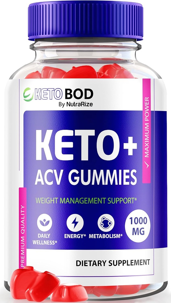 NutraRize KetoBod Keto ACV Gummies, Keto BOD Keto + ACV, Ketobodz Apple Cider Etiķis, KetobodACV 1000MG, Keto Body Plus ACV Gummy, oficiālās Ketobodketo Atsauksmes (60 Gummies)