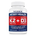 Vegijas kapsulas ar vitamīnu K2 (180mcg) un vitamīnu D3 (5000iu),