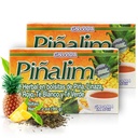 GN + VIDA Pinalim tēja                 ; Tēja uz ananāsu bāzes, kas satur sarkano tēju, zaļo tēju, balto tēju un Senna Leaf  ; Termogēniskais efekts ; Twin Pack (2 x 30 Tējas maisiņi)