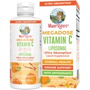 MaryRuth ir Megadose Šķidrs vitamīns C Liposomāla 500 mg Per Servējot Ultra Absorbcija 