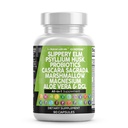 Tīrs Nutraceuticals Slippery Elm Psyllium Husk Pre Probiotic Gremošanas Gut Veselības Papildinājums ar Aloe Vera Cascara Sagrada Marshmallow Saknes DGL Licorice Senna ekstrakts