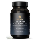 Inesea Daily Biotic - Probiotikas sievietēm Gremošanas veselība ar aizkavētu Release Technology - Advanced Probiotic ar 10 miljardiem KVV - Lactobacillus Rhamnosus Strain 60 Vegan kapsulas vīriešiem un sievietēm